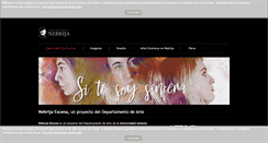 Desktop Screenshot of nebrijaescena.com